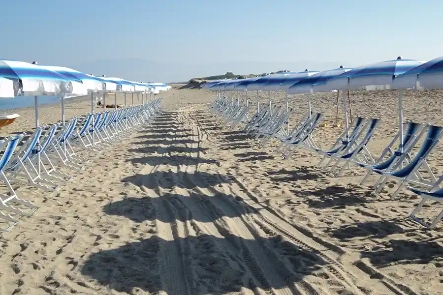 La spiaggia